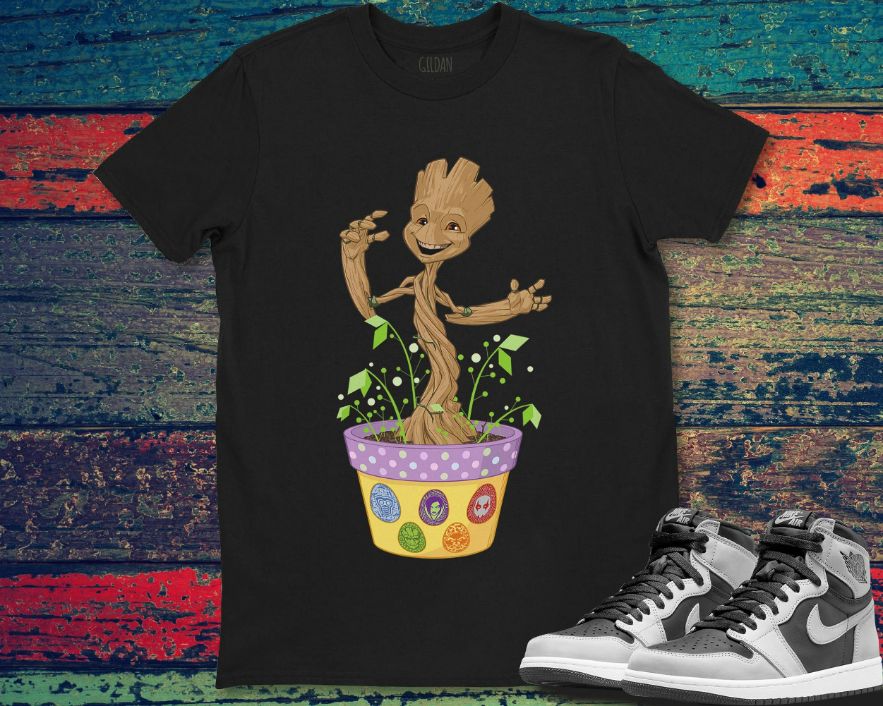 Marvel Guardians of the Galaxy Groot Easter Egg T-Shirt