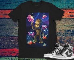 Marvel Guardians Of The Galaxy Groot Plants Graphic Unisex Gift T-Shirt