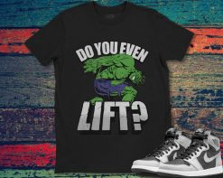 Marvel Hulk Do You Even Lift Retro Portrait Unisex Gift T-Shirt