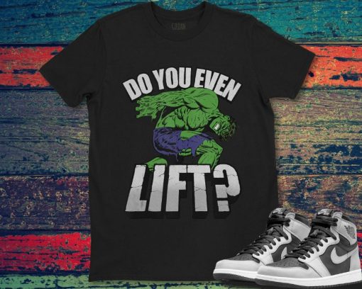 Marvel Hulk Do You Even Lift Retro Portrait Unisex Gift T-Shirt