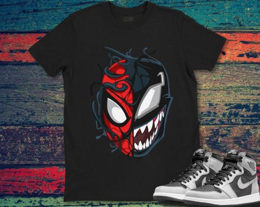 Marvel Spider-Man Maximum Venom Spider-Man Big Face Unisex Gift T-Shirt