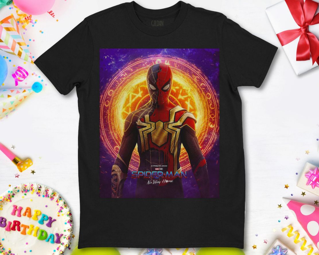Marvel Spider-man No Way Home Graphic Poster Shirt