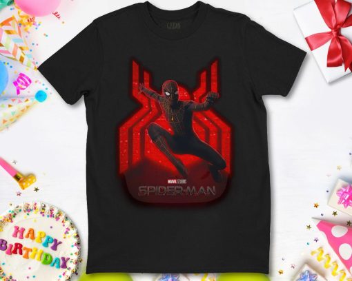 Marvel Spider-man No Way Home Logo Spidey Multiverse Graphic Poster Shirt