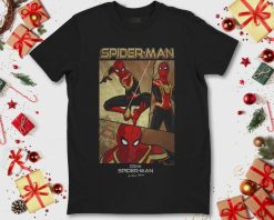 Marvel Spider-Man No Way Home Spider-Man Panel Poster T-Shirt