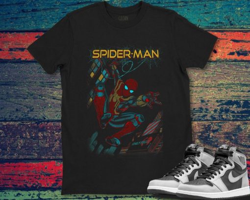 Marvel Spider-Man No Way Home Web Slinging Cover T-Shirt