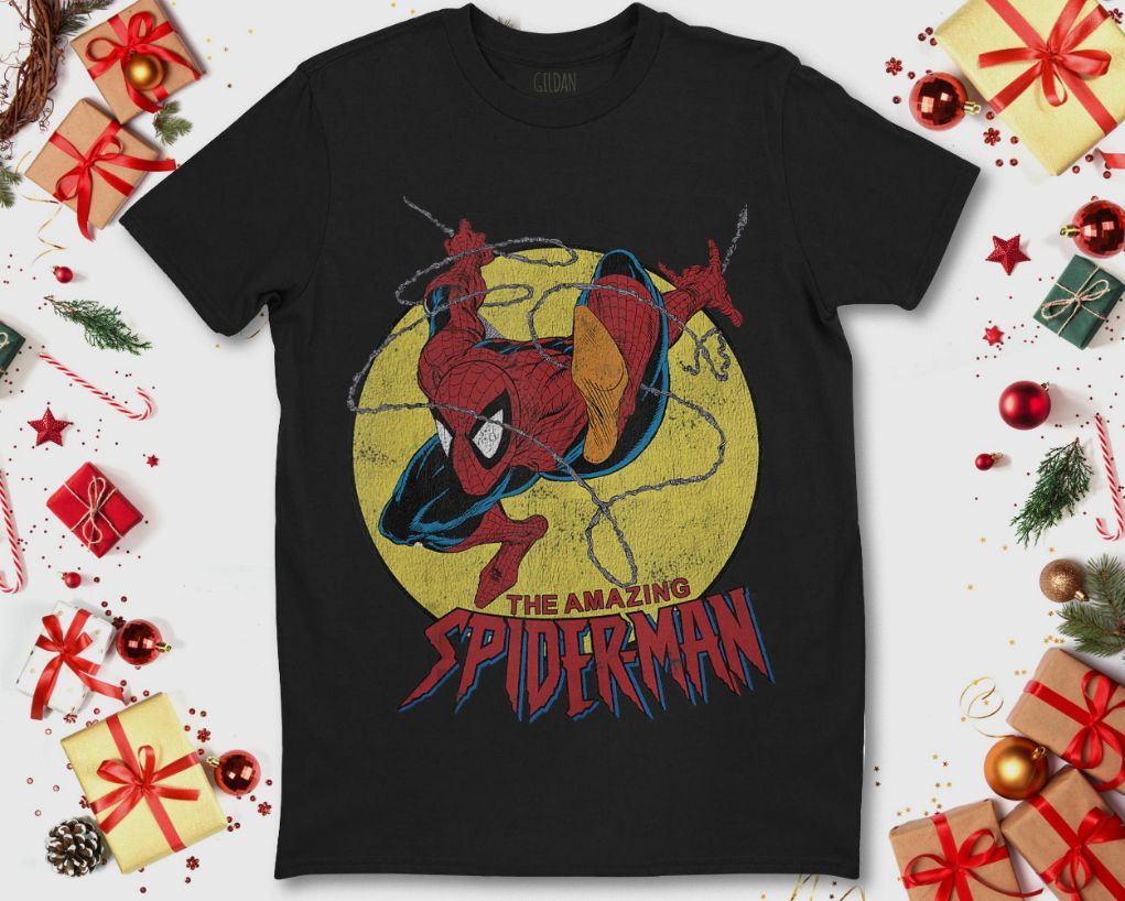 Marvel The Amazing Spider-Man Vintage Jump Logo Unisex T-Shirt