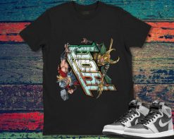 Marvel Thor vs Loki Comic Book Unisex Gift T-Shirt