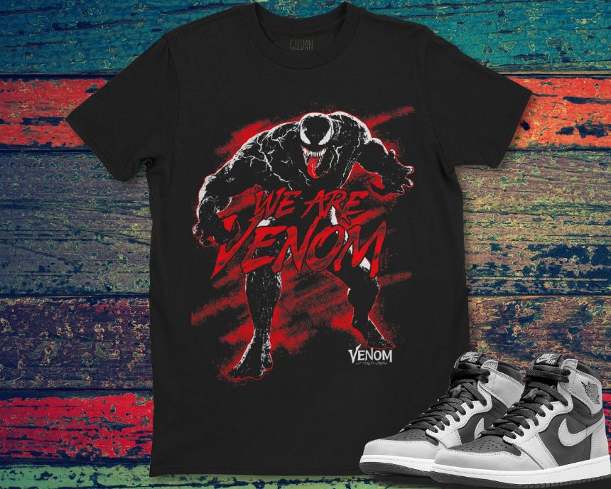 Marvel Venom Let There Be Carnage We Are Venom Red Splash Unisex Gift T-Shirt