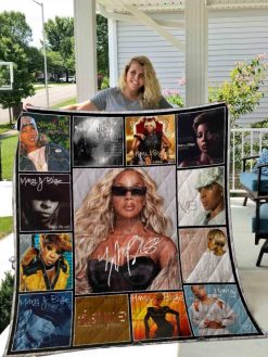 Mary J. Blige Quilt Blanket