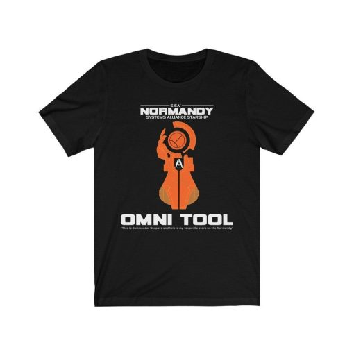 Mass Effect Omni Tool Unisex Jersey Short Sleeve Tee Shirt