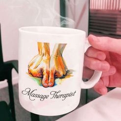 Massage Therapist Premium Sublime Ceramic Coffee Mug White