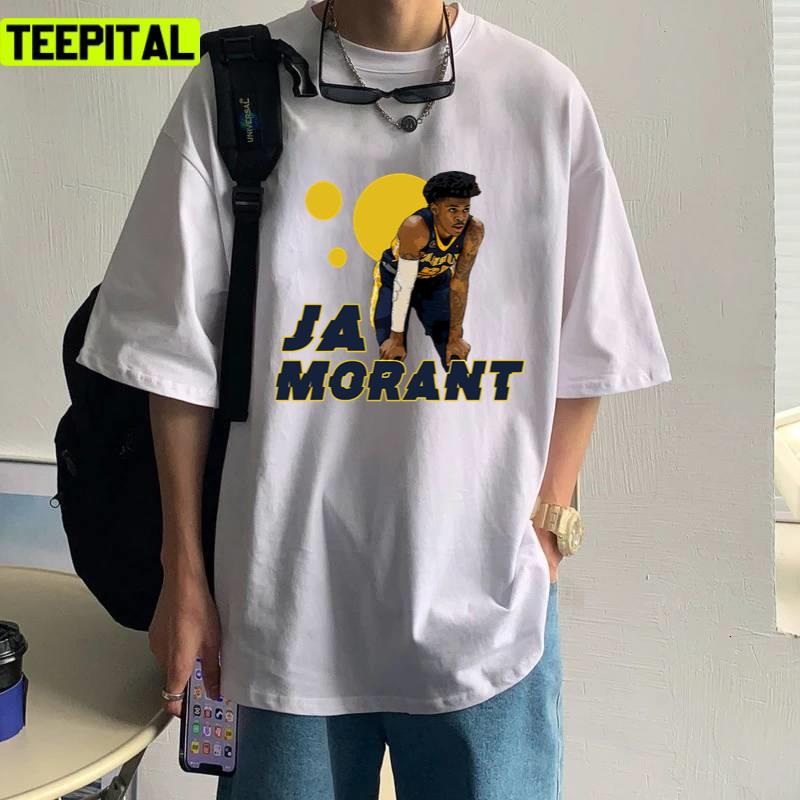 Memphis Team Ja Morant Illustration Unisex T-Shirt