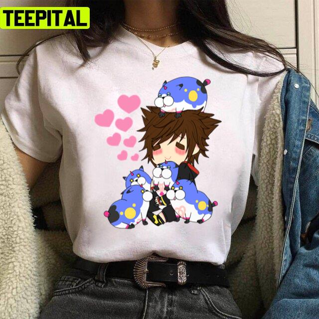 Meow Wow Cuteness Kingdom Hearts Unisex T-Shirt