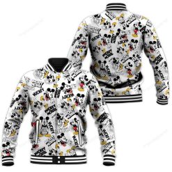 Mickey Baseball Jacket 26 Personalized 3d Baseball Jersey