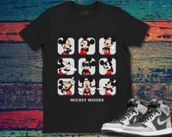 Mickey Mouse Moods Cute Disney Logo Unisex Gift T-Shirt