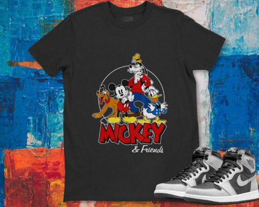 Mickey Mouse Team Disney Characters Mickey Mouse And Friends Unisex Gift T-Shirt