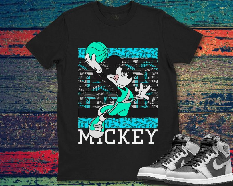 Mickey Mouse Volleyball Player Cool Outfits Cute Face Unisex Gift T-Shirt