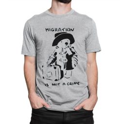 Migration Is Not a Crime Banksy T-Shirt