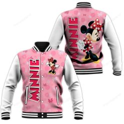 Minnie Baseball Jacket 23 Personalized 3d Baseball Jersey