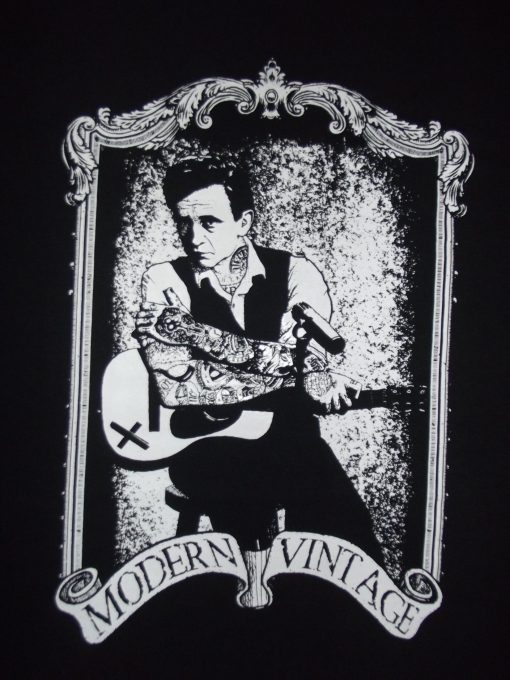 Modern Vintage Johnny Cash Unisex T-Shirt