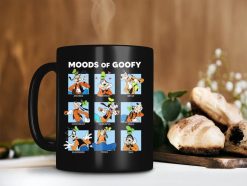 Mood Of Goofy Mug Goofy Lover Gift Disney Coffee Mug Premium Sublime Ceramic Coffee Mug Black