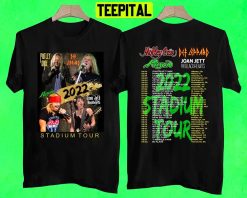 Motley Crue The Stadium Tour 2022 Unisex T-Shirt