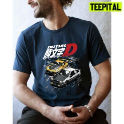 Mountain Drift Racing Initial D Tandems Ae86 Vs Fd Rx-7 Unisex T-Shirt