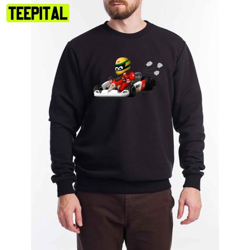 Mp-488 12 Karting Cartoon Style Unisex T-Shirt