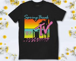 MTV Classic MTV Logo Spring Break 87 T-Shirt