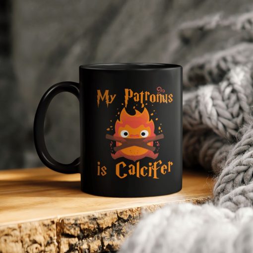 My Patronus Is Calcifer Fire Ceramic Coffee Mug