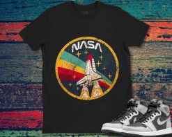 Nasa Flying Logo Vintage Unisex Gift T-Shirt