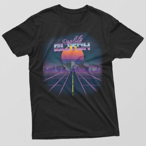 Neon Passenger Retro Graphic Mens T-Shirt