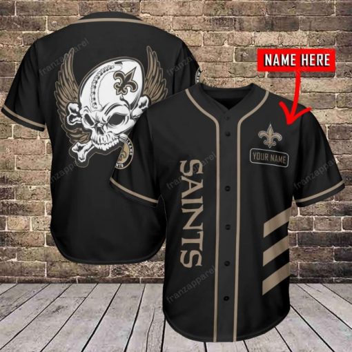 New Orleans Saints Personalized Baseball Jersey 477