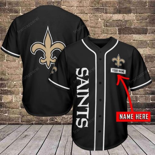 New Orleans Saints Personalized Baseball Jersey 479