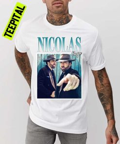 Nicolas Cage Vintage 90s Style Bootleg Actor Unisex T-Shirt