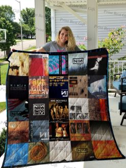 Nine Inch Nails Albums Cover Poster Quilt Blanket