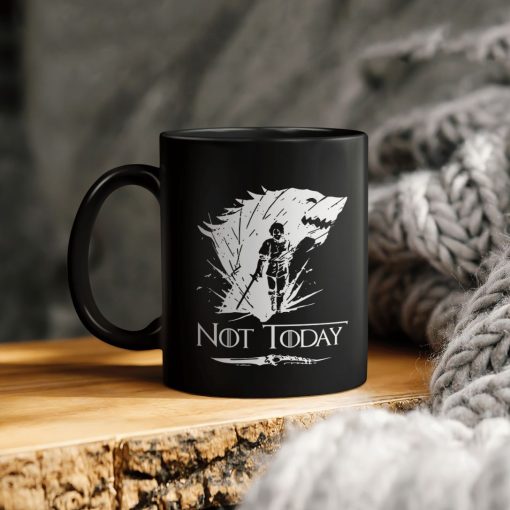 Not Today Arya Stark Game Of Thrones Ceramic Coffee Mug