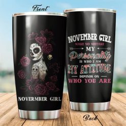 November Girl Stainless Steel Cup