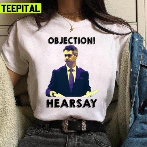 Objections Hearsay Your Honor Johnny Depp Art Unisex T-Shirt