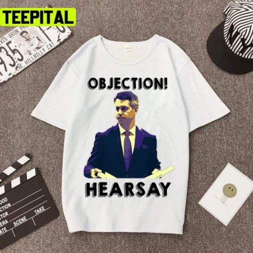 Objections Hearsay Your Honor Johnny Depp Art Unisex T-Shirt