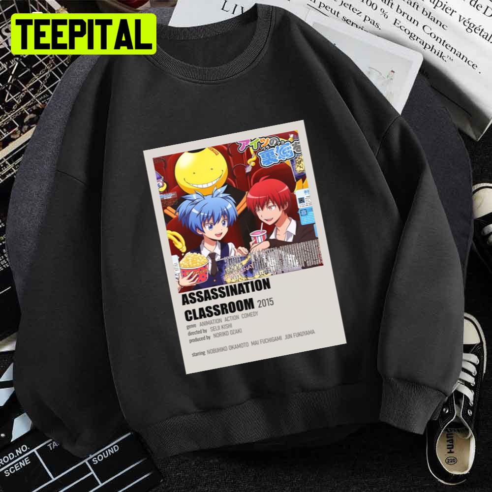 Old Style Assassination Classroom Anime Unisex T-Shirt