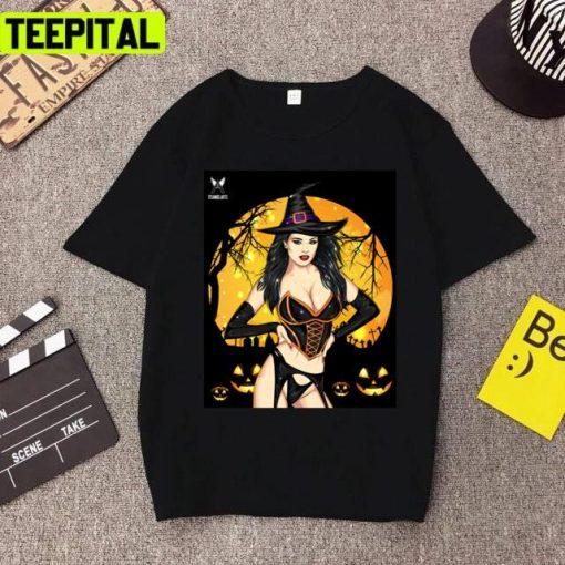 Paige Halloween Art Premium Design Unisex T-Shirt