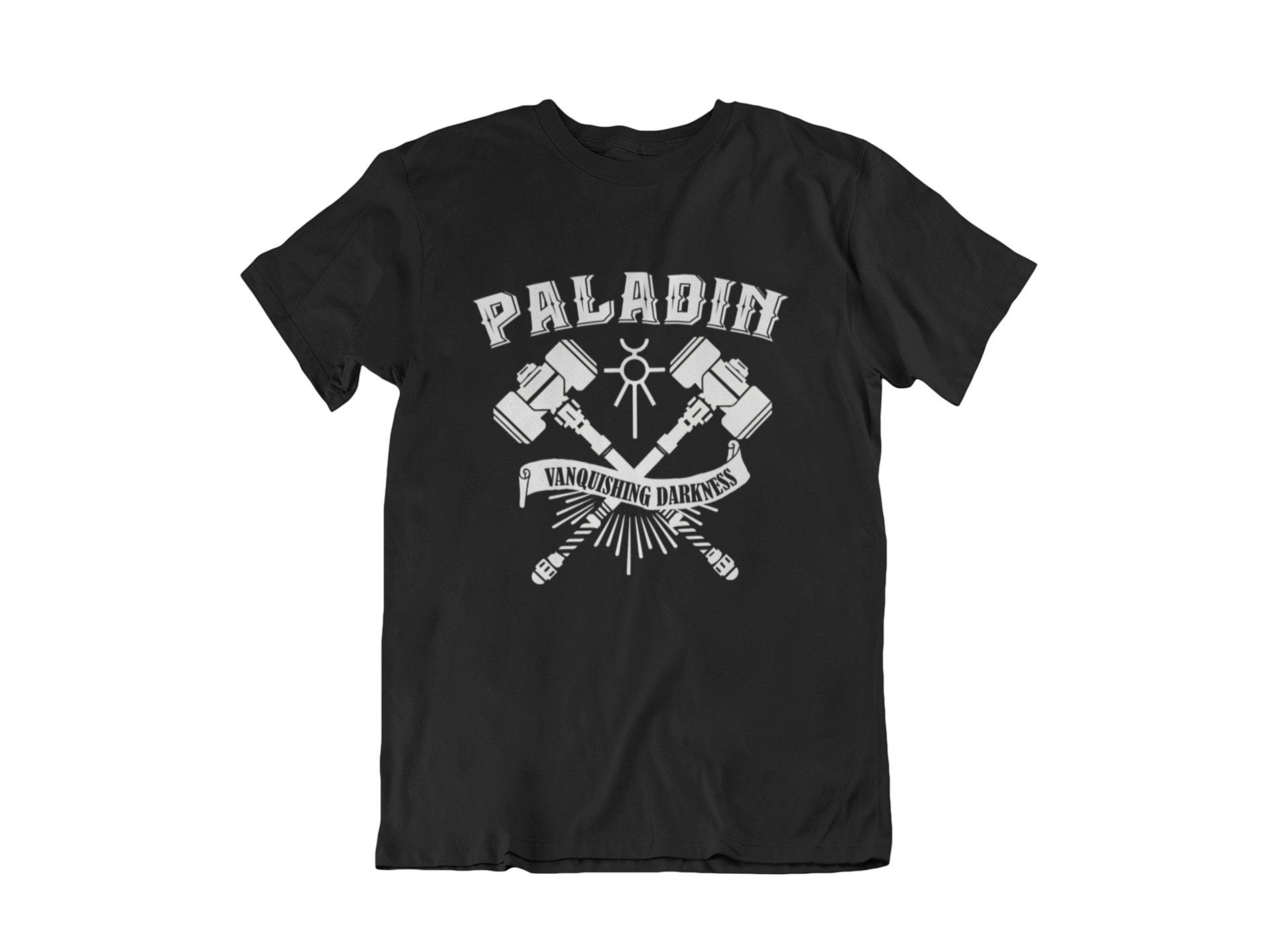 Paladin Dungeons And Dragons Inspired Design Shirt