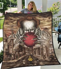 Pennywise Quilt Blanket