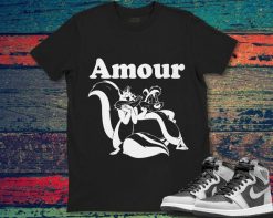 Pepe Le Pew Amour Funny Lamour Image  Unisex Gift T-Shirt