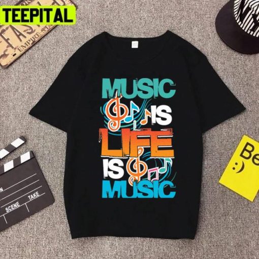 Perfect One For Music Lovers Design Unisex T-Shirt