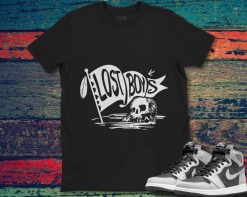 Peter Pan The Lost Boys Skull Clan Banner Disney Unisex Gift T-Shirt