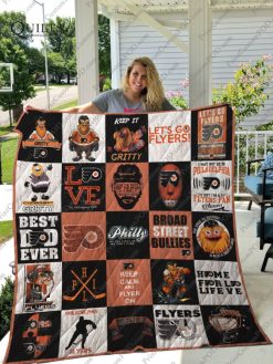 Philadelphia Flyers Quilt Blanket