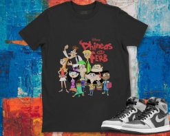 Phineas And Ferb Funny Cartoon Disney Unisex Gift T-Shirt