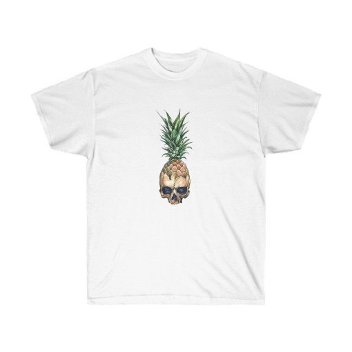 Pineapple Skull Unisex Ultra Cotton Tee Shirt